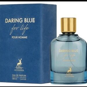 DARLING BLUE FOR LIFE HOMME MEN EDP- 100ML (3.40z) BY MAISON ALHAMBRA